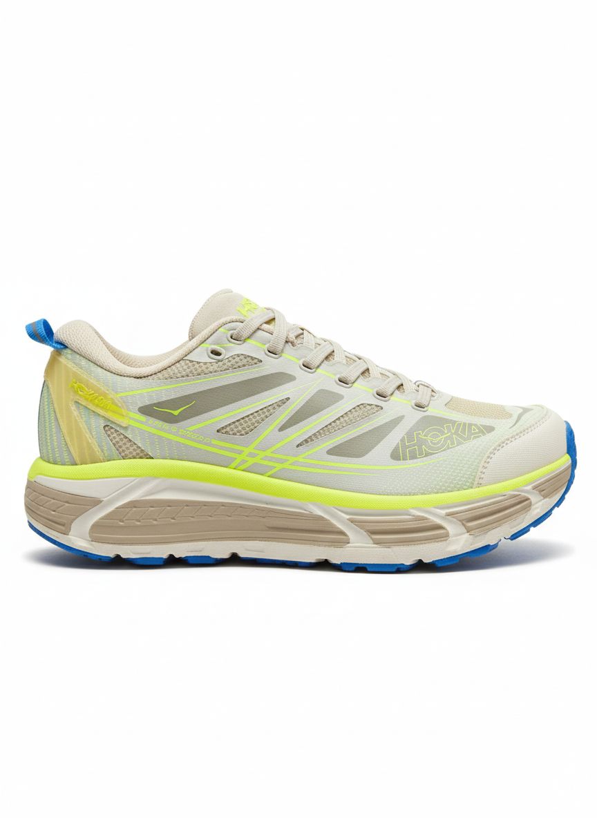 Hoka One One Mafate Speed 2 – Eggshell & Yellow